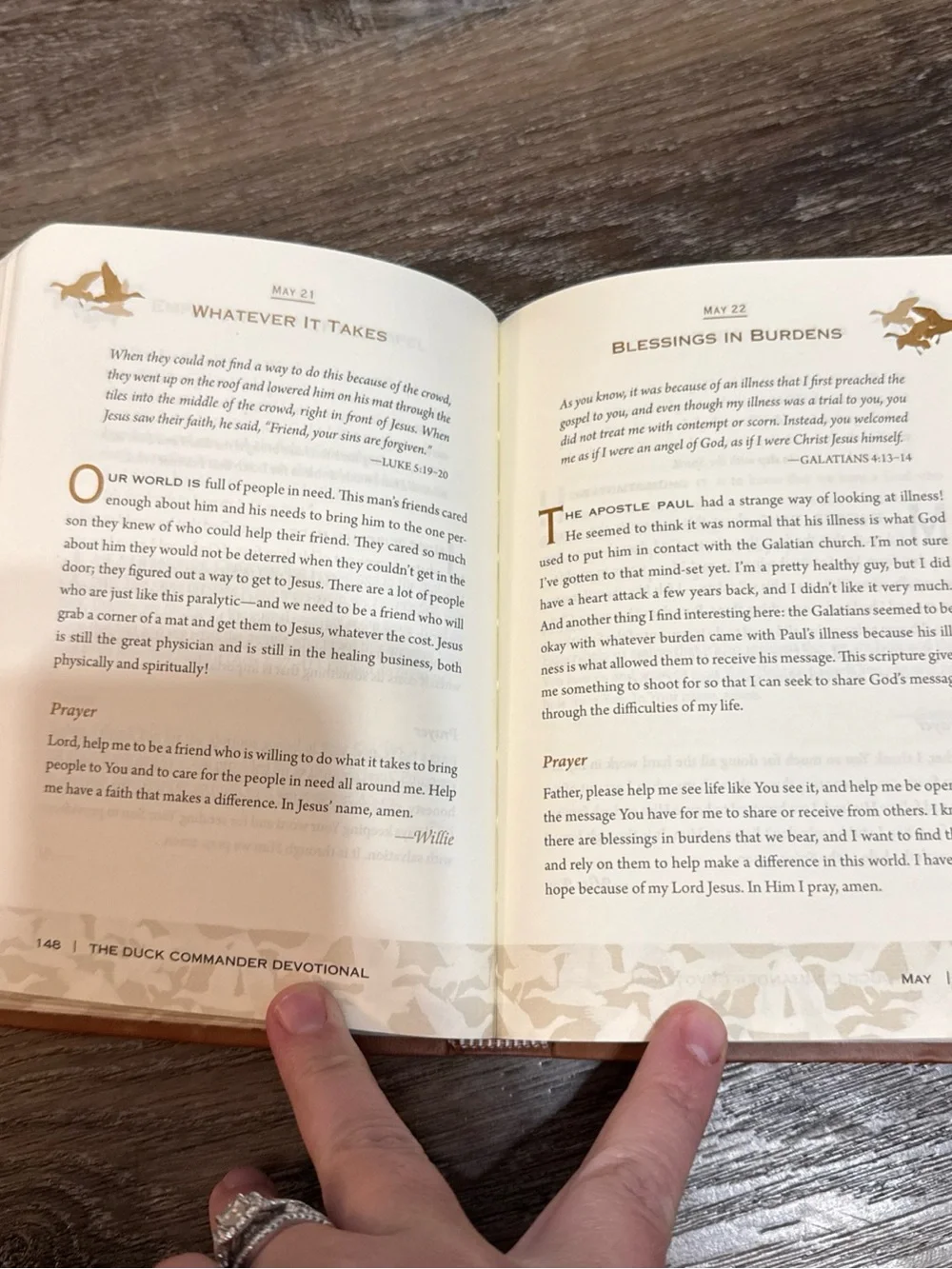 The Duck Commander Devotional Journal - Brown Faux-Leather